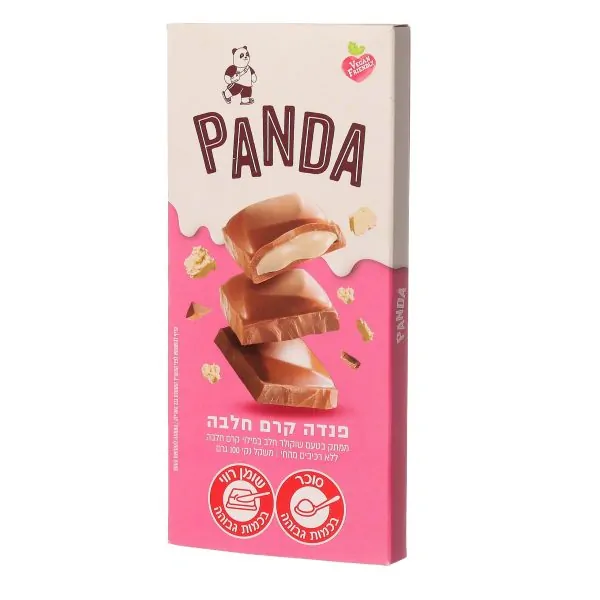 שוקולד קרם חלבה 100 גרם - פנדה - 7290016505184